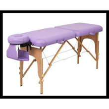 Table de massage en bois à 2 sections (MT-4) Acupuncture